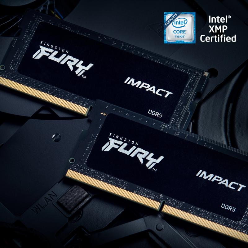 Kingston 32GB DDR5 5600MHz CL40 1.1V SODIMM Kit de 2