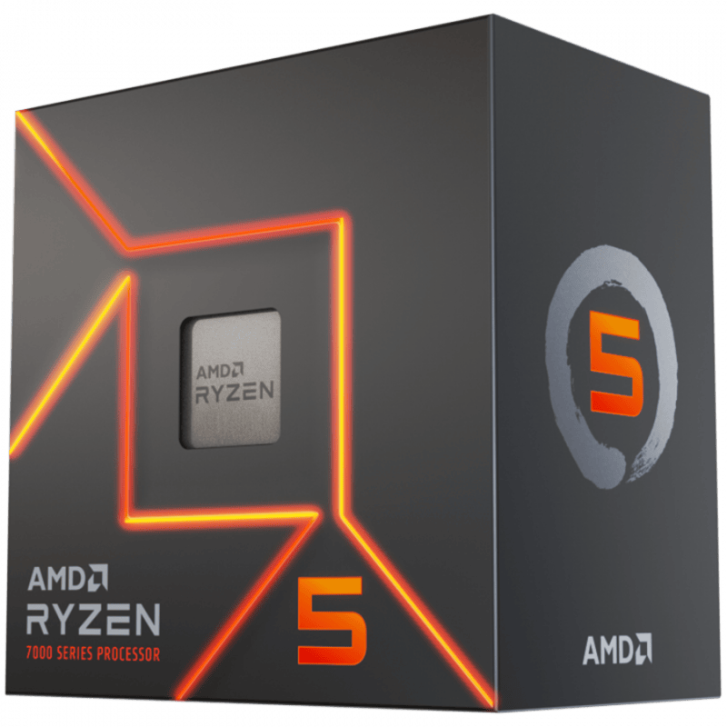 AMD Ryzen 5 6C/12T 7600, 5.2GHz, AM5, 38MB Cache, 65W