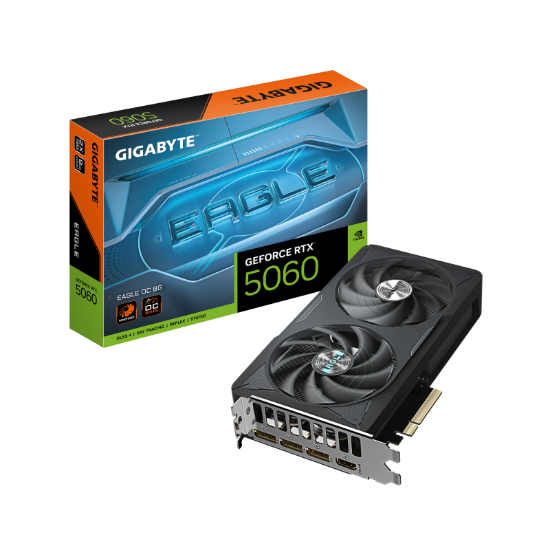 GIGABYTE GEFORCE RTX 5060 EAGLE OC 8GB GDDR7