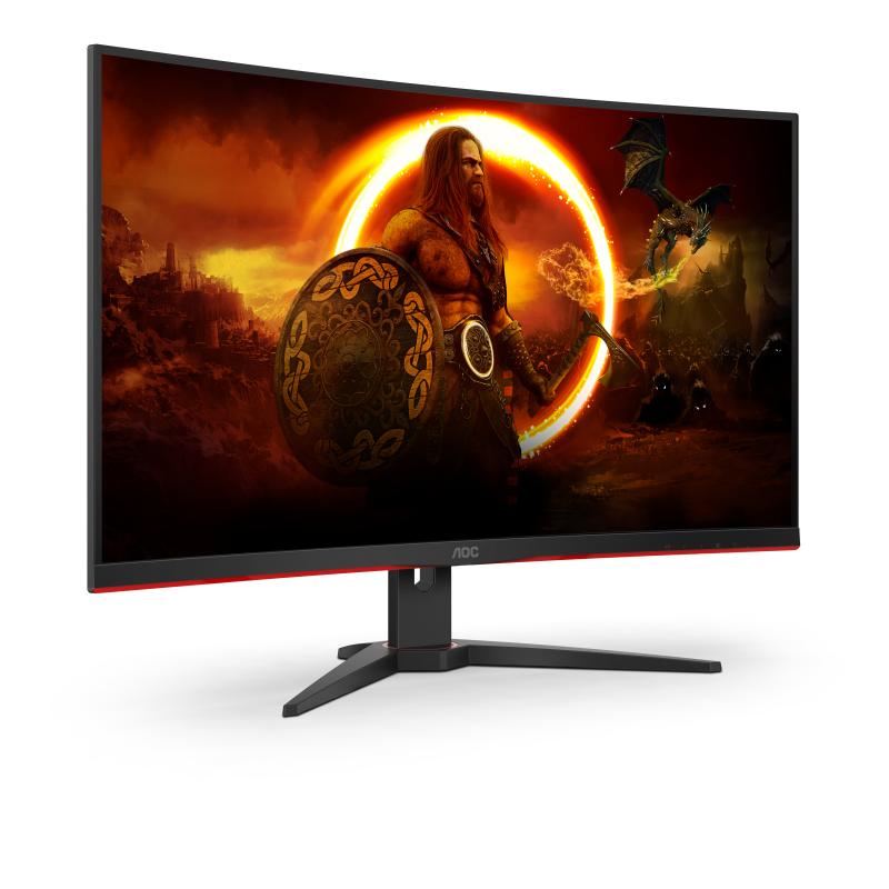 Monitor AOC C32G2ZE/BK  31.5", Full HD, VA, 240Hz, Negru