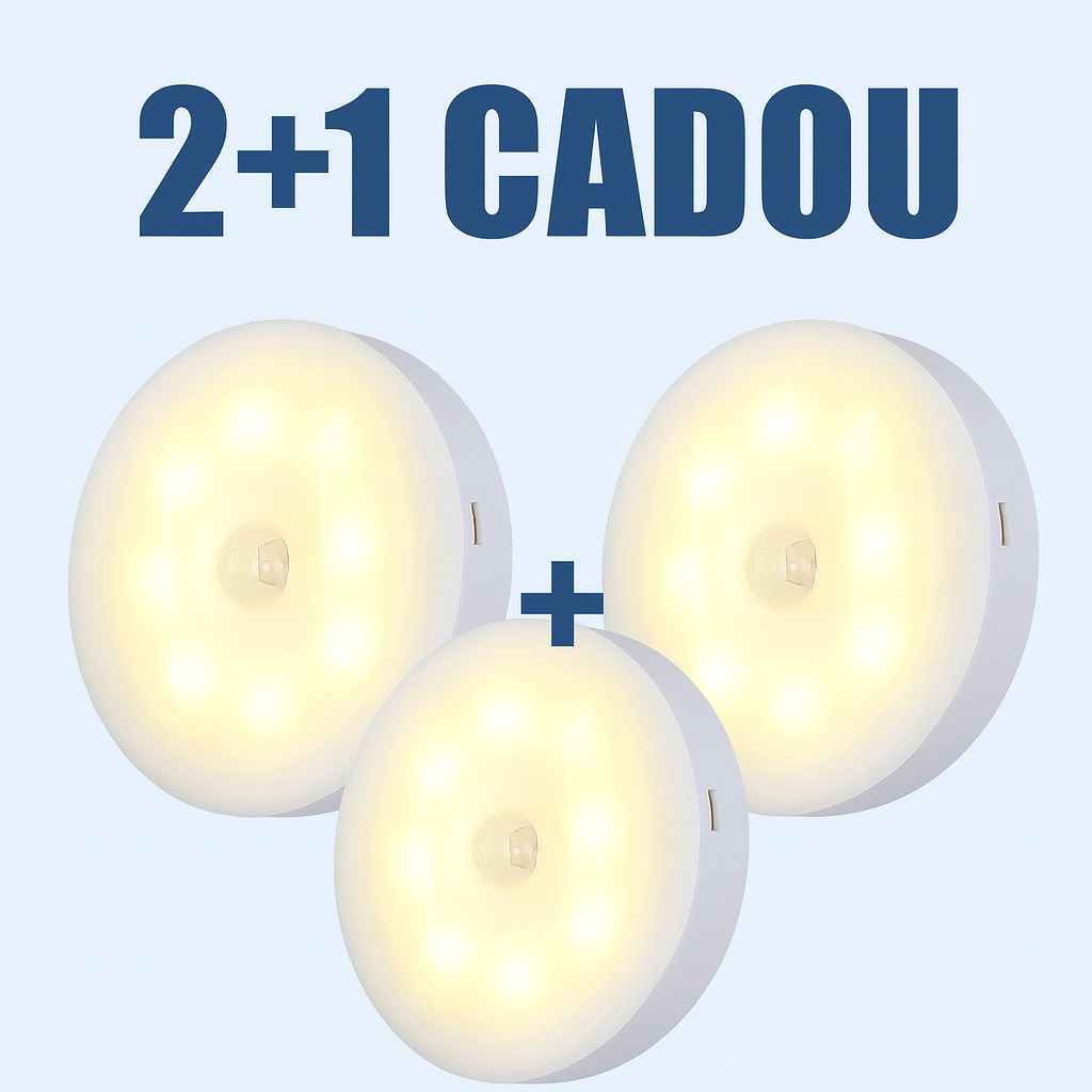 Lampa LED cu senzor, 2 temperaturi de culoare, reincarcabil