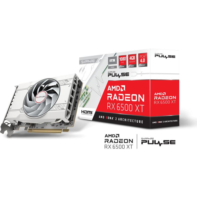 AMD Sapphire Radeon RX 6500 XT OC PULSE 4GB GDDR6