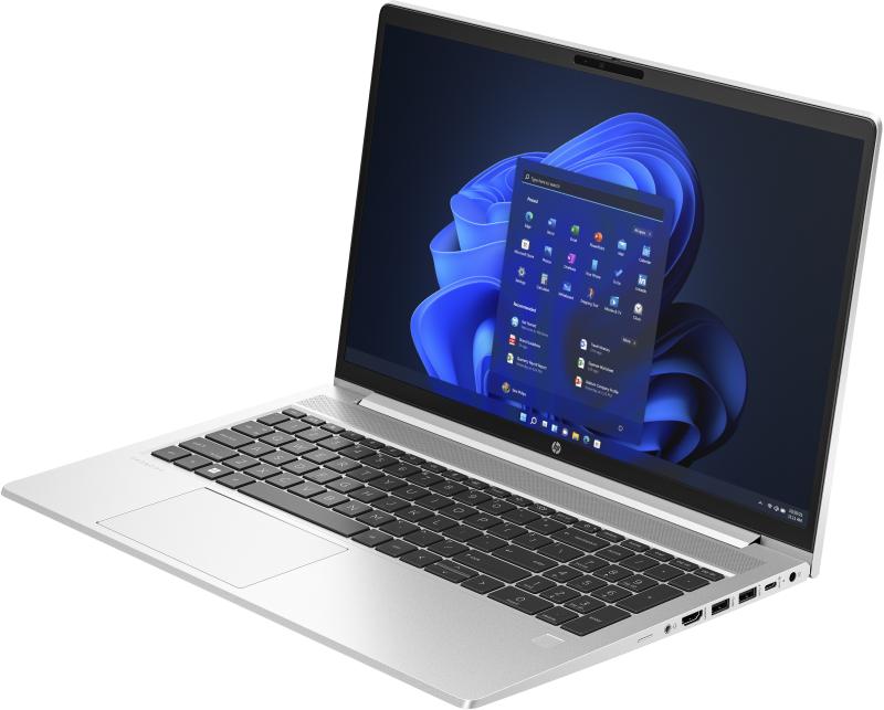 Laptop HP ProBook 455 G10, 15.6 inch FHD (1920x1080) LED Anti-Glare, AMD Ryzen 5-7530U Hexa Core, AMD Radeon Graphics, 16 GB RAM, 512 GB SSD, Windows 11 Pro, Pike Silver