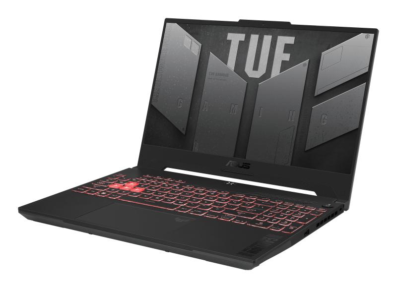 Laptop Gaming ASUS ROG TUF A15,  FA507NUR-LP003, 15.6-inch, FHD (1920 x 108O), 144 Hz,  AMD Ryzen™ 7 7435HS, NVIDIA GeForce RTX 4050 Laptop GPU, 16 GB RAM, 512 GB SSD, No OS, Mecha Gray