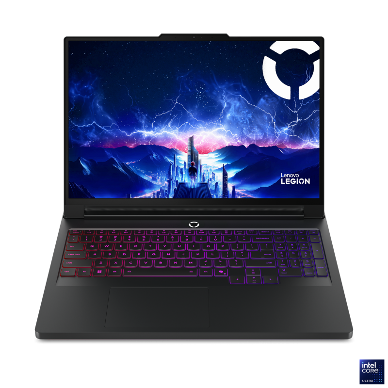 Laptop Gaming Lenovo Legion Pro 7 16", Intel Core Ultra 9 275HX, NVIDIA GeForce RTX 5080, OLED 240Hz, 32GB RAM, 1TB SSD, Eclipse Black, Windows 11 Home