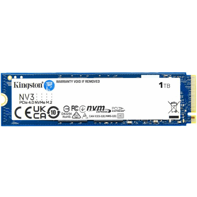 Kingston 1TB NV3 M.2 2280 PCIe 4.0 NVMe