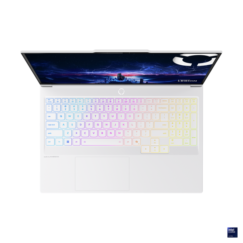 Laptop Lenovo Legion 7 16", OLED, Intel Core Ultra 7, NVIDIA GeForce RTX 5060, 32GB DDR5, 1TB SSD, No OS, Glacier White