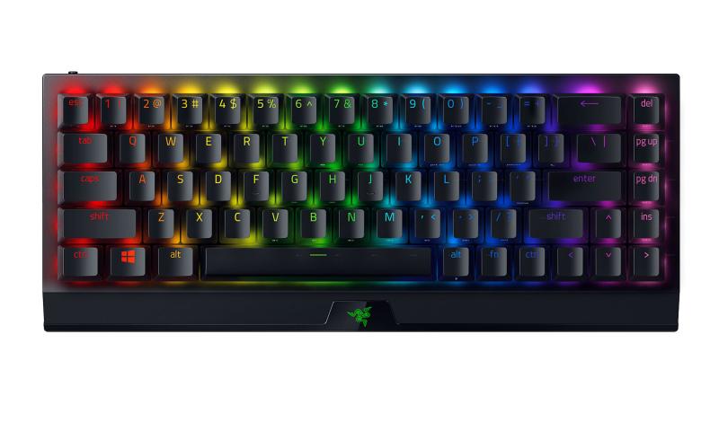 Tastatura gaming mecanica Razer BlackWidow V3 Mini, wireless HyperSpeed, format 65%, iluminare Chroma RGB, switch Razer Yellow, Negru