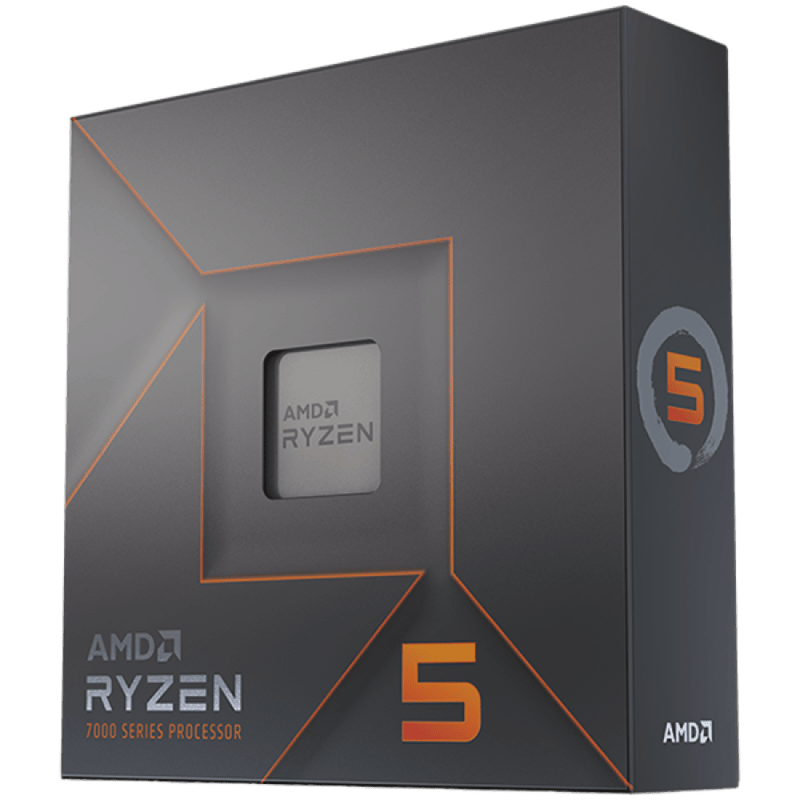 AMD Ryzen 5 6C/12T 7600X, 5.0GHz, AM5, 38MB Cache, 105W