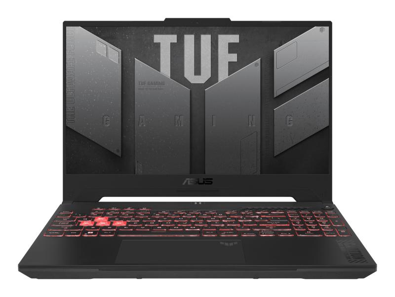 Laptop Gaming ASUS ROG TUF A15,  FA507NUR-LP003, 15.6-inch, FHD (1920 x 108O), 144 Hz,  AMD Ryzen™ 7 7435HS, NVIDIA GeForce RTX 4050 Laptop GPU, 16 GB RAM, 512 GB SSD, No OS, Mecha Gray