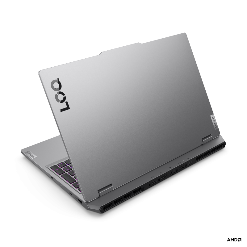 Laptop Lenovo Gaming LOQ 15AHP10, 15.6" FHD (1920x1080) IPS 300nits Anti-glare, 144 Hz, AMD Ryzen™ 7 250, NVIDIA GeForce RTX 5060 8GB GDDR7, 16 GB RAM, 1 TB SSD, Free DOS, Luna Grey