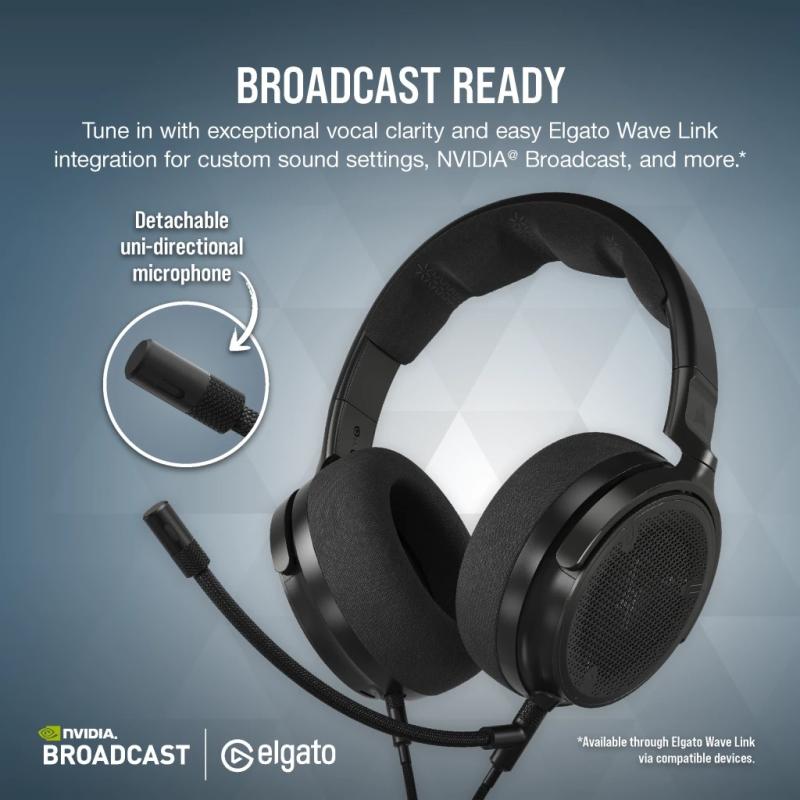 Casti CORSAIR VIRTUOSO PRO BLACK, 20Hz- 40kHz, headphone drivers 50mm, 116 dB,
