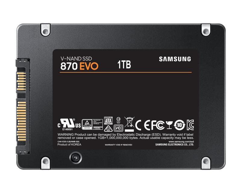Samsung 870 EVO 1TB SATA 2.5"