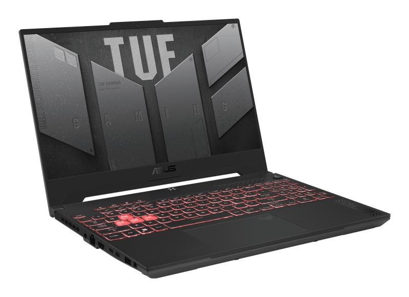 Laptop Gaming ASUS ROG TUF A15,  FA507NUR-LP003, 15.6-inch, FHD (1920 x 108O), 144 Hz,  AMD Ryzen™ 7 7435HS, NVIDIA GeForce RTX 4050 Laptop GPU, 16 GB RAM, 512 GB SSD, No OS, Mecha Gray