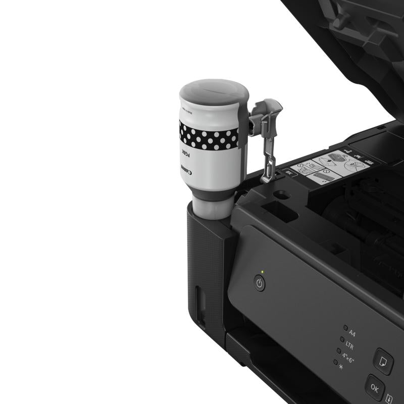 Imprimanta inkjet color CISS Canon PIXMA G1430, dimensiune A4, viteza 11ipm alb-negru, 6ipm color, rezolutie printare 4800x1200 dpi, imprimare fara margini, alimentare hartie 100 coli