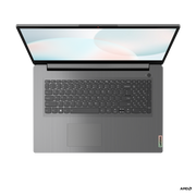 Laptop Lenovo IdeaPad 3 17ABA7, 17.3" HD+ (1600x900) TN 250nits Anti-glare, AMD Ryzen 5 5625U, 16 GB RAM, 512 GB SSD, Free DOS, Arctic Grey