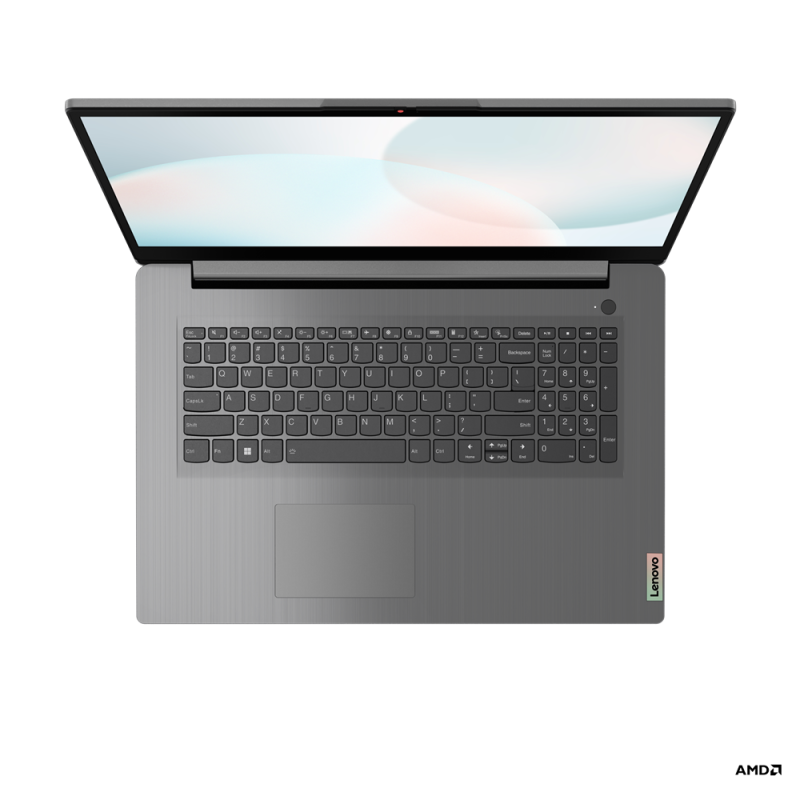 Laptop Lenovo IdeaPad 3 17ABA7, 17.3" HD+ (1600x900) TN 250nits Anti-glare, AMD Ryzen 5 5625U, 16 GB RAM, 512 GB SSD, Free DOS, Arctic Grey