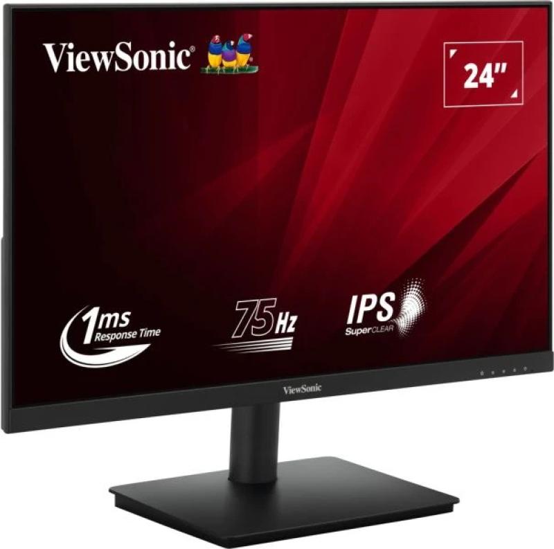Monitor ViewSonic VA240-H-2 23.8", Full HD, IPS, 75Hz, Negru