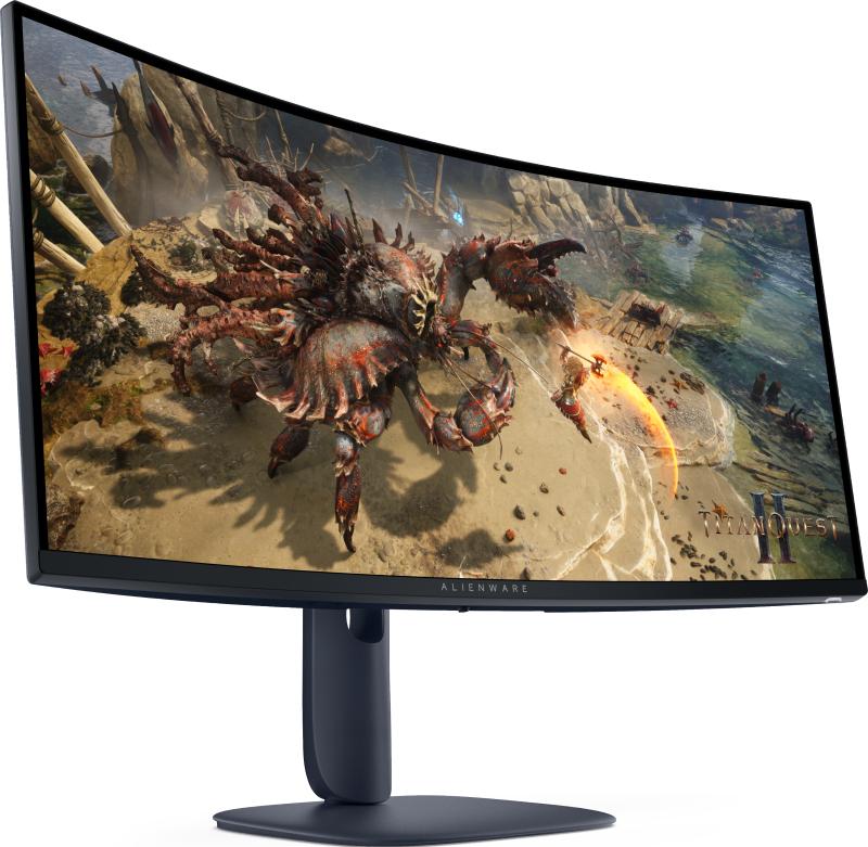 Monitor Alienware AW3425DWM 34", WQHD, VA, 180Hz, Negru