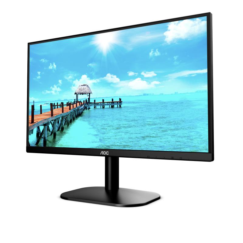 Monitor AOC 24B2XH/EU 23.8", Full HD, IPS, 75Hz, Negru