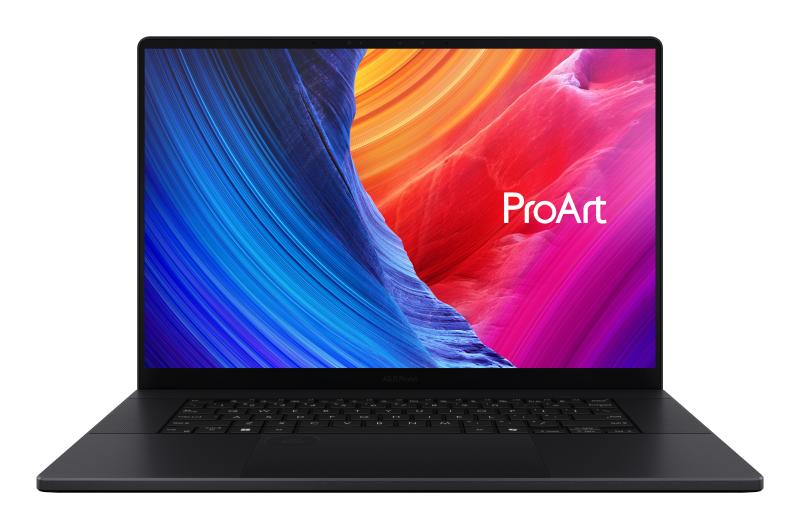 Laptop ASUS ProArt P16 OLED H7606WP, AMD Ryzen AI 9 HX 370, 16" 4K Touch, 64GB LPDDR5X, 1TB SSD, NVIDIA GeForce RTX 5070 8GB, Win 11 Pro, Negru