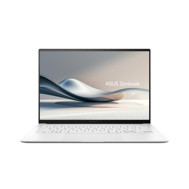 Laptop ASUS Zenbook S 14, UX5406SA-PV178X, 14.0-inch, 3K (2880 x 1800) OLED 120 Hz, Intel Core Ultra 7 258V, 32 GB RAM, 1 TB SSD, Windows 11 Pro, Scandinavian White