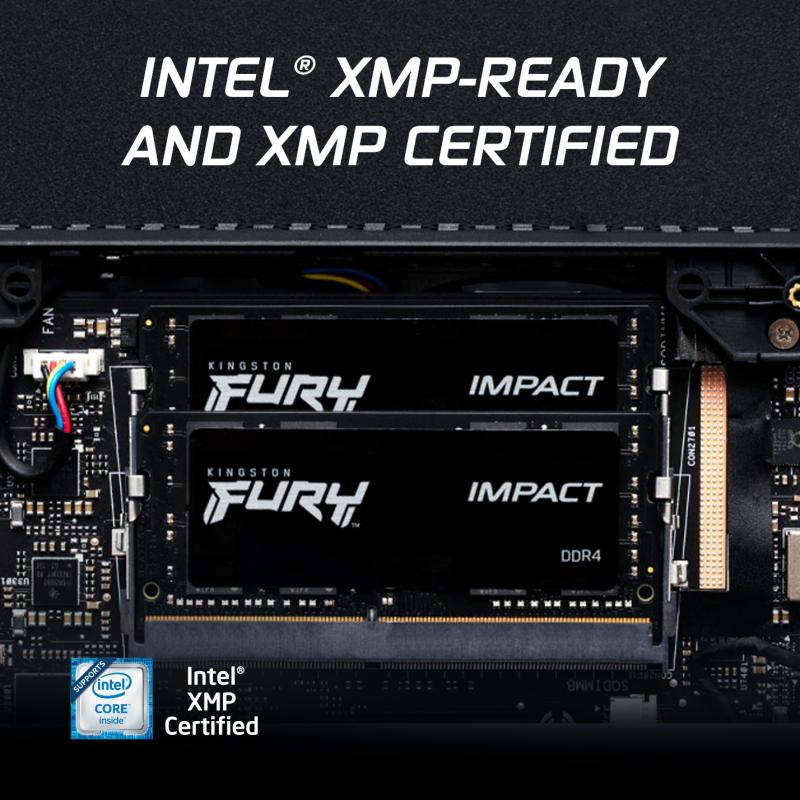 Kingston 16GB DDR4 3200MHz CL20 1.2V SODIMM Kit de 2