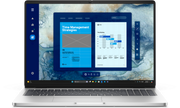 Laptop Dell Pro 16 PC16250, Intel Core 3 100U, 16" FHD+, 8GB DDR5, 512GB SSD, Intel Graphics, Windows 11 Pro, Platinum SIlver