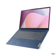 Laptop Lenovo IdeaPad Slim 3 15ABR8, 15.6" FHD (1920x1080) TN 250nits 60 Hz, AMD Ryzen 7 5825U, 16 GB RAM, 1 TB SSD, Free DOS, Abyss Blue