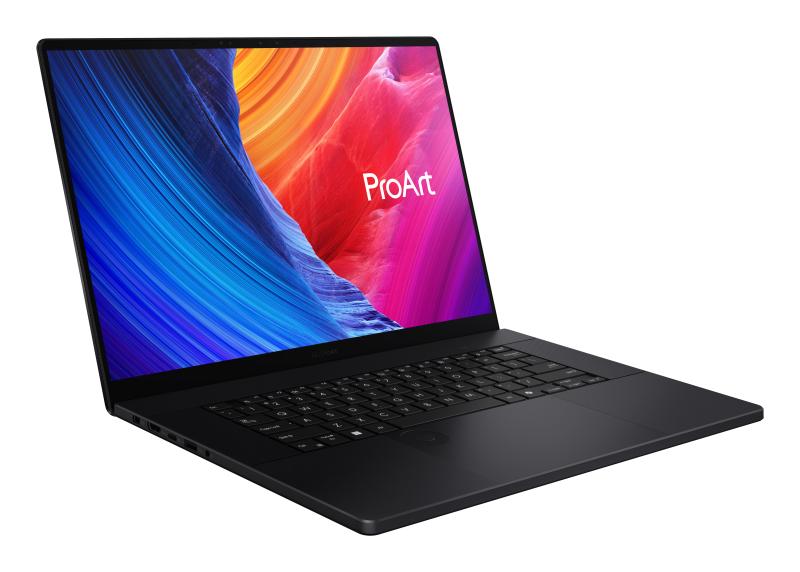 Laptop ASUS ProArt P16 OLED H7606WP, AMD Ryzen AI 9 HX 370, 16" 4K Touch, 64GB LPDDR5X, 1TB SSD, NVIDIA GeForce RTX 5070 8GB, Win 11 Pro, Negru