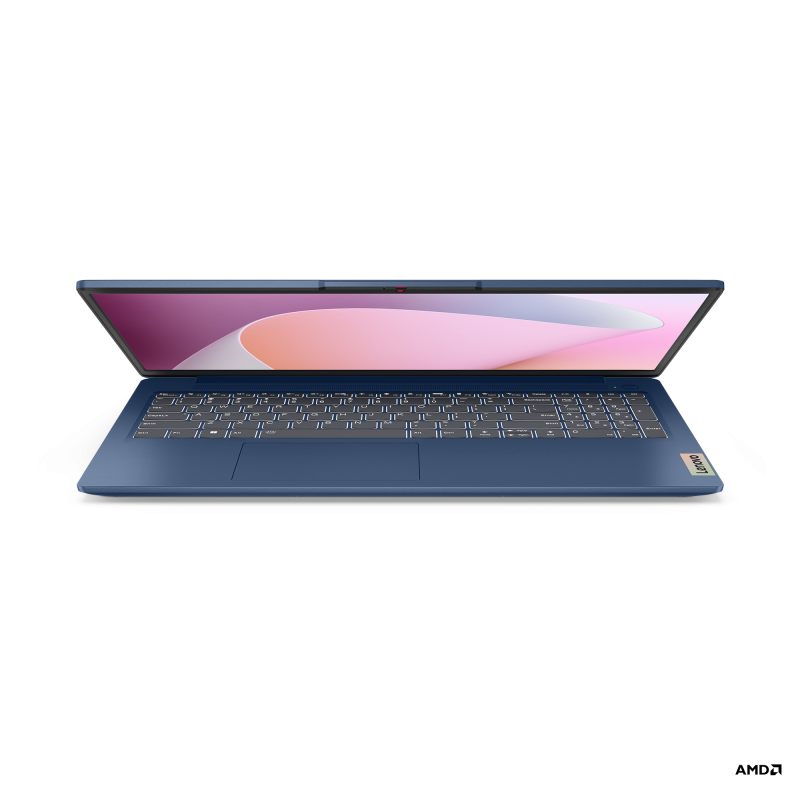 Laptop Lenovo IdeaPad Slim 3 15ABR8, 15.6" FHD (1920x1080) TN 250nits 60 Hz, AMD Ryzen 7 5825U, 16 GB RAM, 1 TB SSD, Free DOS, Abyss Blue