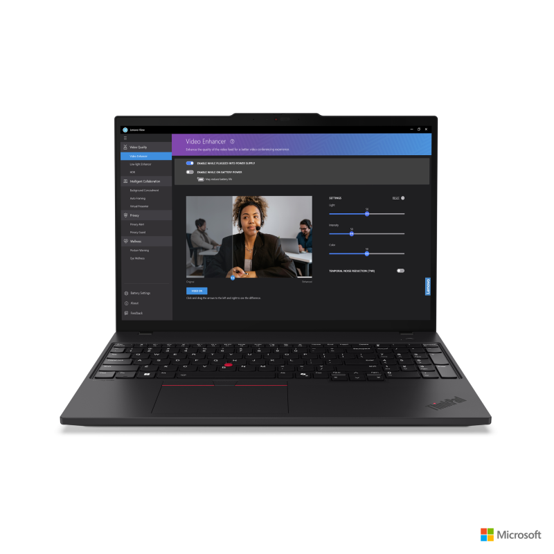 Laptop Lenovo ThinkPad T16 Gen 3, Intel Core Ultra 5 125U, 16" WUXGA, 16GB, 512GB SSD, Intel Graphics, Win 11 Pro, Negru
