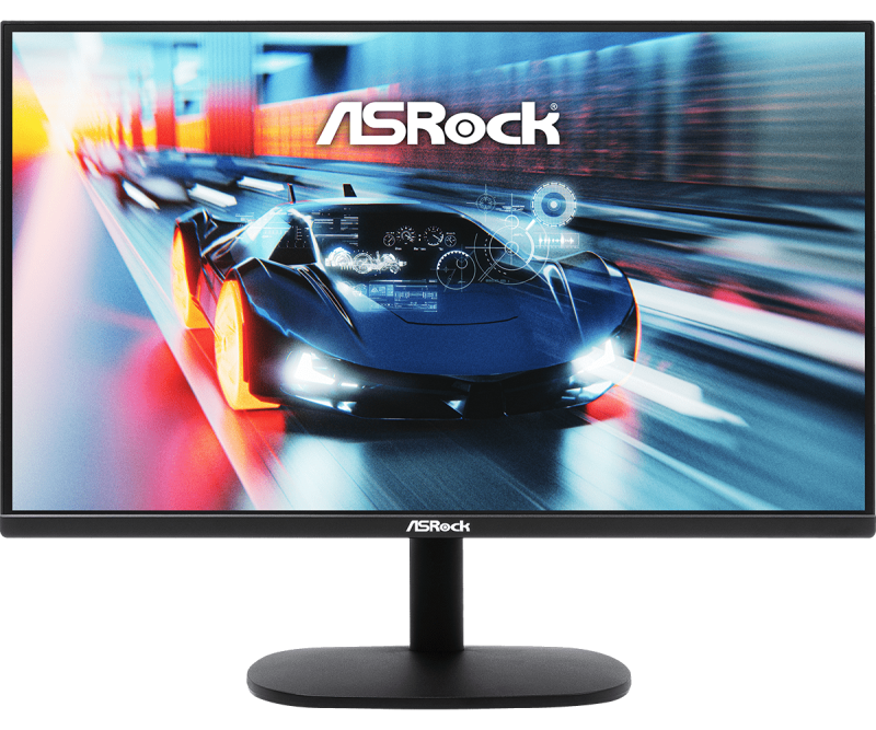 Monitor ASRock CL25FF  24.5", Full HD, IPS, 100Hz, Negru