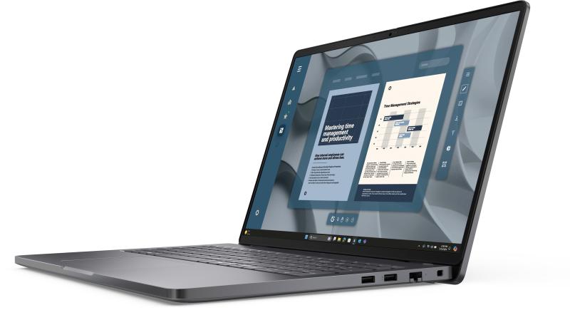 Laptop Dell Pro 16 PC16255, AMD Ryzen 5 220, 16" FHD+, 16GB DDR5, 512GB SSD, AMD Radeon 740M, Win 11 Pro, Negru