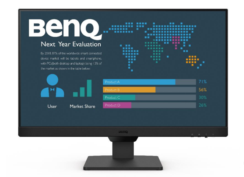 Monitor BenQ BL2490 24", Full HD, IPS, 100Hz, Negru