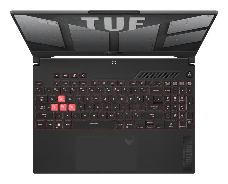 Laptop Gaming ASUS ROG TUF A15,  FA507NUR-LP003, 15.6-inch, FHD (1920 x 108O), 144 Hz,  AMD Ryzen™ 7 7435HS, NVIDIA GeForce RTX 4050 Laptop GPU, 16 GB RAM, 512 GB SSD, No OS, Mecha Gray