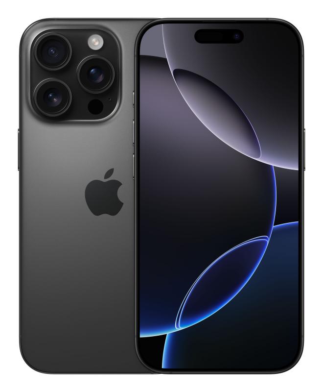 Apple iPhone 16 Pro, 128GB, 5G, Black Titanium