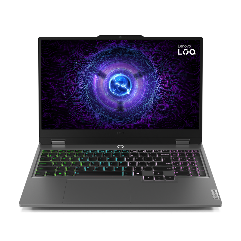 Laptop Lenovo Gaming LOQ 15IAX9, 15.6" FHD (1920x1080) IPS 300 nits, 144 Hz, Intel Core i5-12450HX, NVIDIA GeForce RTX 3050 6GB GDDR6, 24 GB RAM, 1TB SSD, Luna Grey