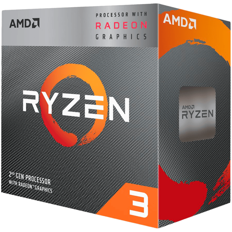 AMD Ryzen 3 3200G 4C/4T, 4.0GHz, AM4, 6MB Cache, 65W