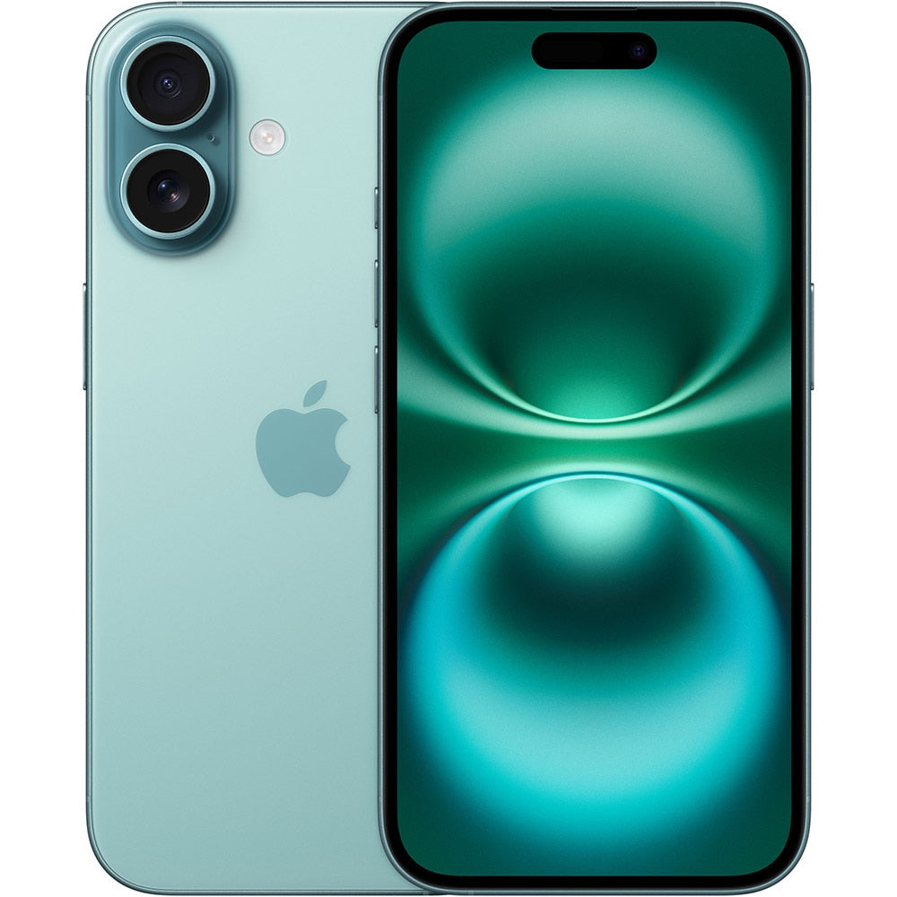 Apple iPhone 16, 128GB, 5G, Teal