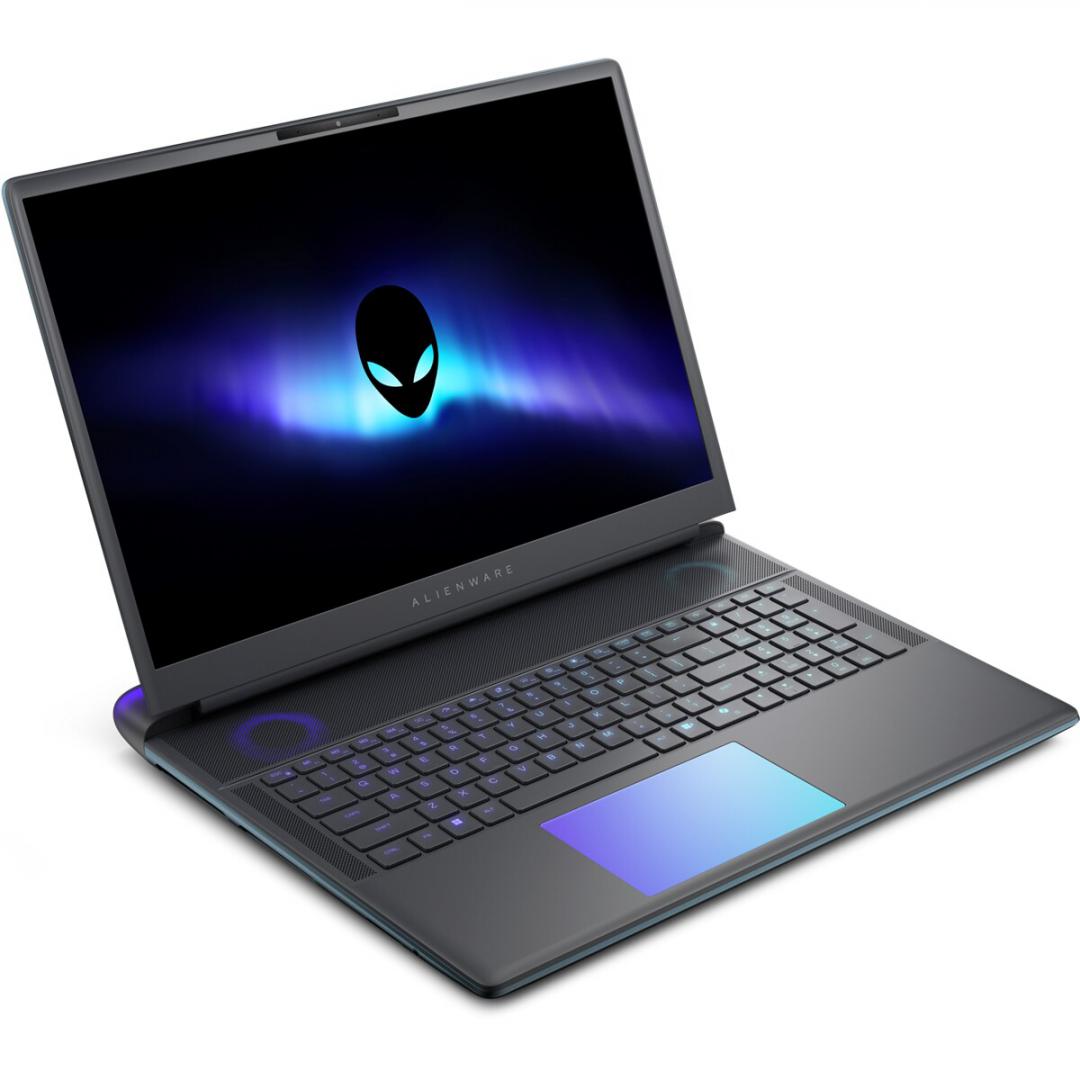 Laptop Gaming Alienware 18" QHD+ 300Hz, Intel Core Ultra 9, NVIDIA GeForce RTX 5080, 64GB RAM, 12TB SSD, Windows 11 Pro, Negru