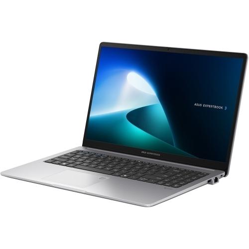 Laptop ASUS ExpertBook P1 P1503CVA, Intel Core i3-1315U, 15.6" FHD, 8GB DDR5, 512GB SSD, Intel UHD Graphics,  Fără OS, Gri