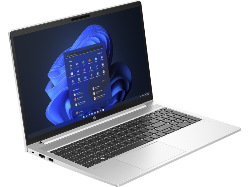Laptop HP ProBook 455 G10, 15.6 inch FHD (1920x1080) LED Anti-Glare, AMD Ryzen 5-7530U Hexa Core, AMD Radeon Graphics, 16 GB RAM, 512 GB SSD, Windows 11 Pro, Pike Silver