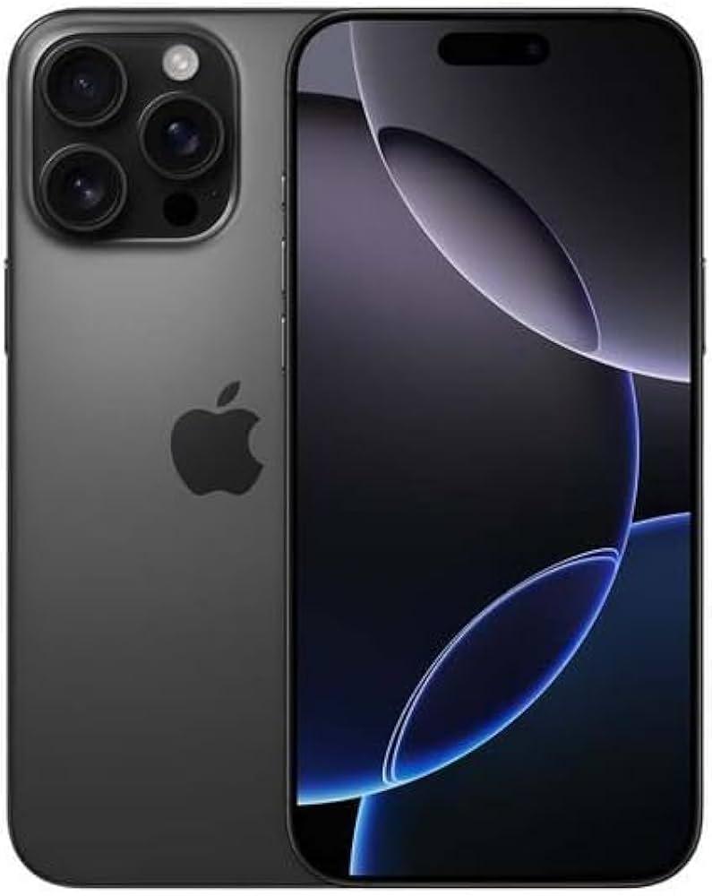 Apple iPhone 16 Pro, 128GB, 5G, Black Titanium