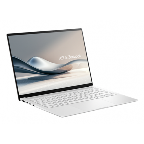 Laptop ASUS Zenbook S 14, UX5406SA-PV178X, 14.0-inch, 3K (2880 x 1800) OLED 120 Hz, Intel Core Ultra 7 258V, 32 GB RAM, 1 TB SSD, Windows 11 Pro, Scandinavian White
