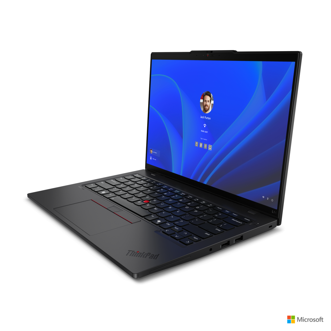 Laptop Lenovo ThinkPad L14 Gen 5 (Intel), 14" WUXGA, Intel Core Ultra 7 155U, 32 GB RAM, 1 TB SSD, Windows 11 Pro, Negru