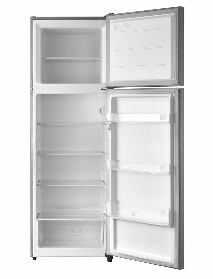 Frigider cu Două Uși Heinner HF-M294SE++, 294L, Clasa E, Static, Argintiu