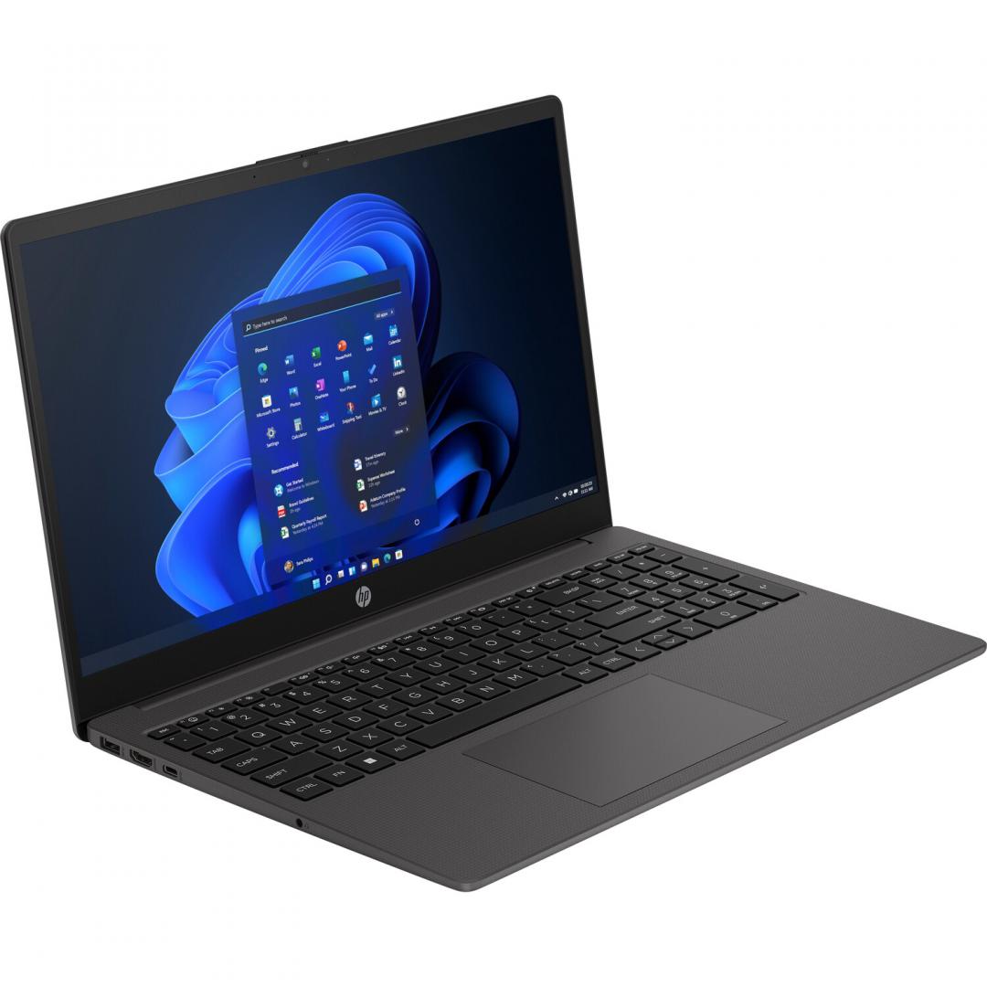 Laptop HP 250 G10 cu procesor Intel Core i5-1334U 10-Core, 15.6 inch FHD, 60 Hz, 8 GB RAM, 512 GB SSD, Free DOS, Dark Ash Silver