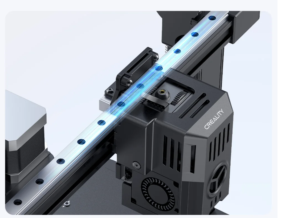 Imprimanta 3D, Ender-3 V3 KE viteza maxima 500mm/s auto nivelare negru 220x220x240mm
