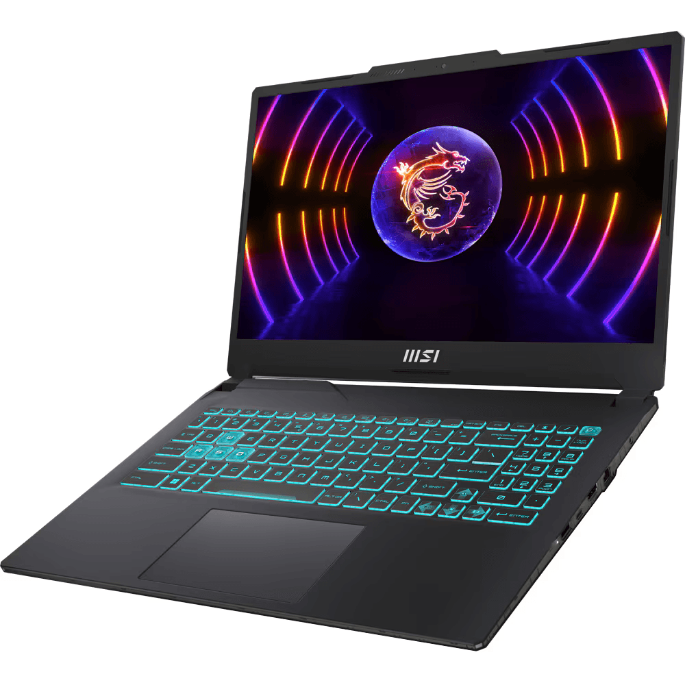 Laptop MSI Gaming Cyborg 15 A13VF-1608XRO, 15.6" FHD (1920x1080), 144Hz, Intel Core i5-13420H, NVIDIA GeForce RTX 4060 Laptop GPU 8GB GDDR6, 16 GB RAM, 512 GB SSD, Free DOS, Translucent Black
